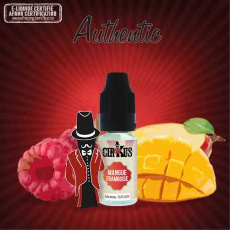 E-Liquide Mangue framboise - Cirkus