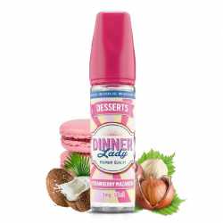 Strawberry Macaroon 50ml 0% Sucralose - Dinner Lady