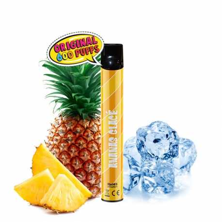 Vape Pen Ananas Glacé - Wpuff Liquideo