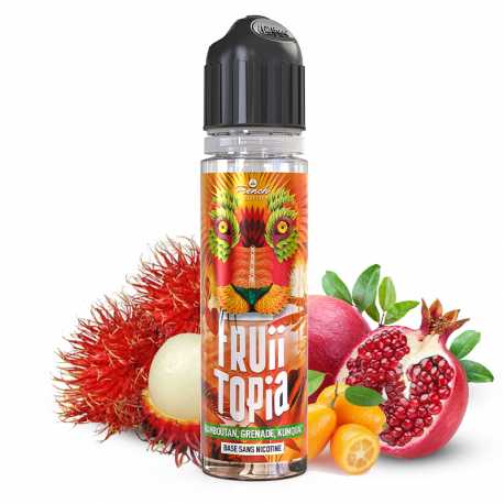 Ramboutan, Grenade, Kumquat 60ml Fruiitopia - Le French Liquide