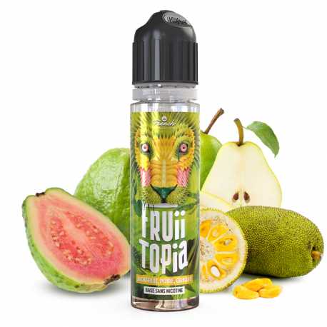 Jackfruit Poire Goyave 60ml Fruiitopia - Le French Liquide