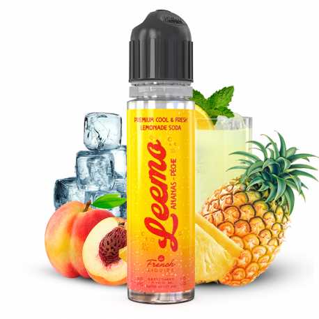 Ananas Pêche 60ml Leemo - Le French Liquide