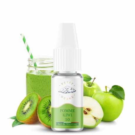 Pomme Kiwi Sel de Nicotine - Petit Nuage