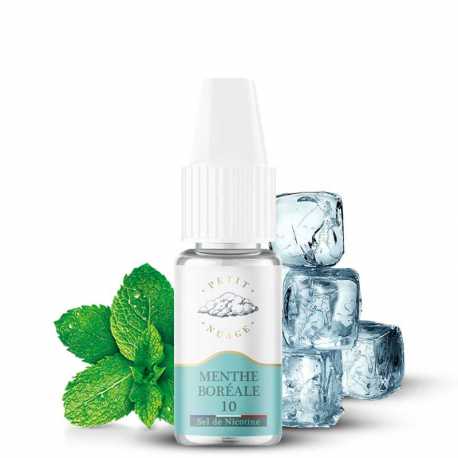 Menthe Boréale Sel de Nicotine - Petit Nuage
