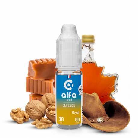 E-Liquide saveur classic Royal 10ml - Alfaliquid