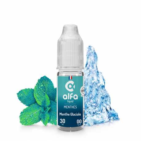 E-Liquide menthe glaciale 10ml - Alfaliquid
