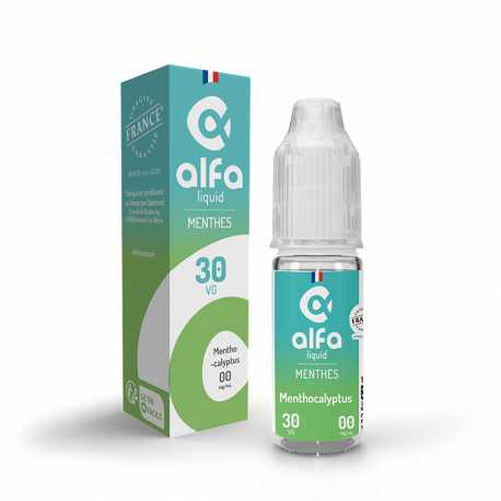 E-Liquide menthocalyptus10ml -  Alfaliquid