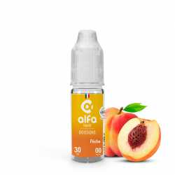 E-Liquide pêche 10ml - Alfaliquid