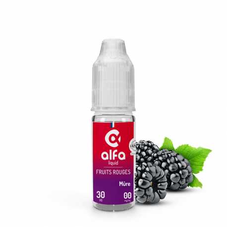 E-Liquide mûre 10ml - Alfaliquid