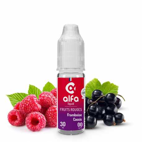 E-liquide Framboise Cassis - Alfaliquid