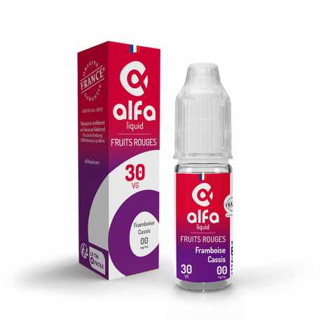 E-liquide Framboise Cassis - Alfaliquid