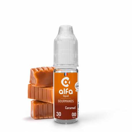 E-Liquide caramel 10ml - Alfaliquid