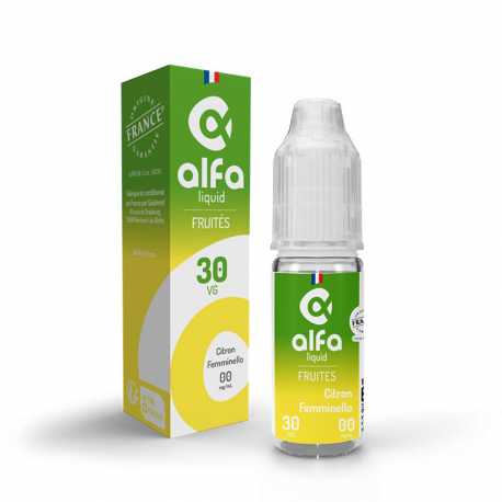 E-Liquide citron  10ml - Alfaliquid