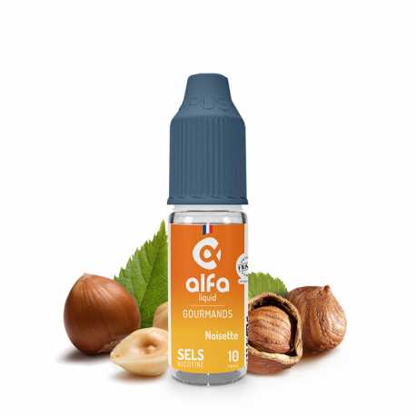 Eliquide Noisette Sel De Nicotine - Alfaliquid