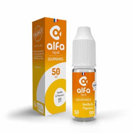 Vanilla & popcorn 50/50 - Alfaliquid