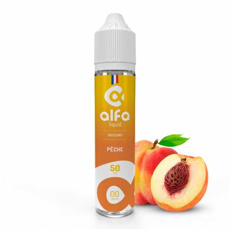 Pêche 50ml - Alfaliquid