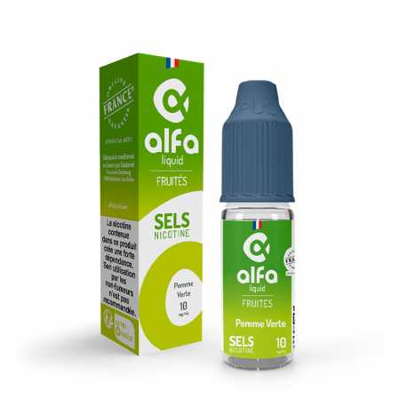Pomme Verte Sel de nicotine - Alfaliquid