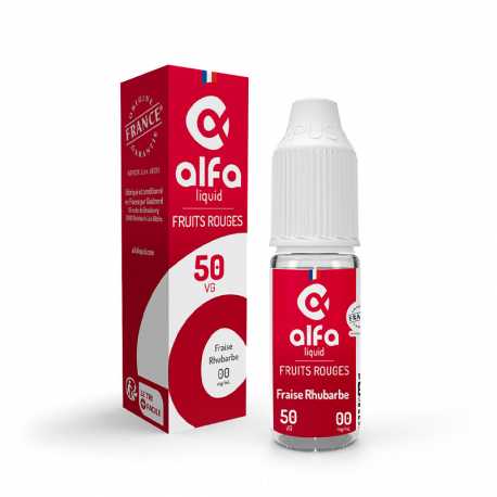 Fraise Rhubarbe 50/50 - Alfaliquid
