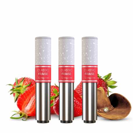 Cartouches Classic Fraise - Pack de 3 - Nexi One Aspire