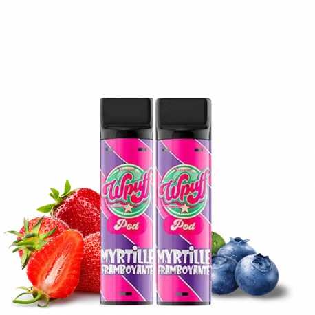 Cartouche Myrtille Framboyante - Pack de 2 - WPuff  Pods 2.0