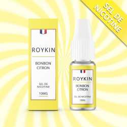 Bonbon Citron - Sel de Nicotine - Roykin