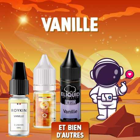 Pack découverte 10 Saveur Vanille 10ml