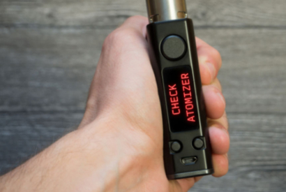 Que signifie le message &laquo; check atomizer &raquo; ou &laquo; low atomizer &raquo; ?